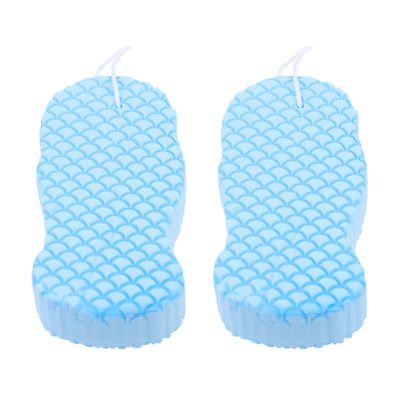 SOLUSTRE 2pcs Bath PVA Sponges for Gentle Cleaning Lightweight Shower Scrubber Soft and Exfoliating Body Wash Sponge for Newborns and Boy Girl