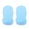 SOLUSTRE 2pcs Bath PVA Sponges for Gentle Cleaning Lightweight Shower Scrubber Soft and Exfoliating Body Wash Sponge for Newborns and Boy Girl view 1