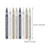 LALAFINA 8pcs Nail Art Pens Easy Use Dotting Liner for Nail Design for Gel Polish Art for Home Salon Use view 3