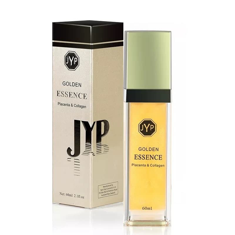 JYP New Zealand Placenta & Collagen Essence, Sheep Placenta Face Serum with Marine Collagen and Seaweed Extract, 60ml