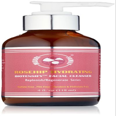 Midori Family Biotensify Hydrating Facial Cleanser | Age-Defying Rosehip & Reishi | Gentle, Pore Minimizing Face Wash for Dry/Sensitive Skin | Promotes Soft, Radiant, Ageless Glow | 4 oz