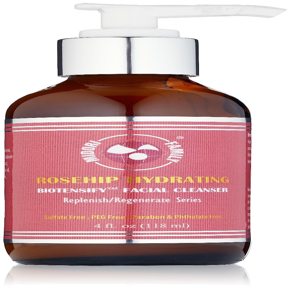 Midori Family Biotensify Hydrating Facial Cleanser | Age-Defying Rosehip & Reishi | Gentle, Pore Minimizing Face Wash for Dry/Sensitive Skin | Promotes Soft, Radiant, Ageless Glow | 4 oz