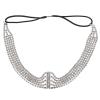 LALAFINA Multi-layer Rhinestone Hair Chain for Brides Elegant Wedding Headband Accessory for Photography Parties Festivals and Ceremonies Design view 1