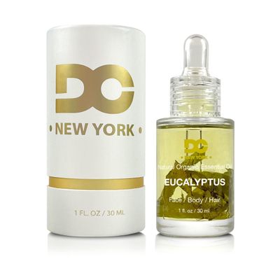 Daniella's Candles Eucalyptus Multi-use Organic Oil for Face, Body and Hair, 100% Pure Moisturizing Oil - 30ml/1oz