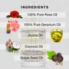 Daniella's Candles Rose Geranium Multi-use Organic Oil for Face, Body and Hair, 100% Pure Moisturizing Oil - 30ml/1oz view 4