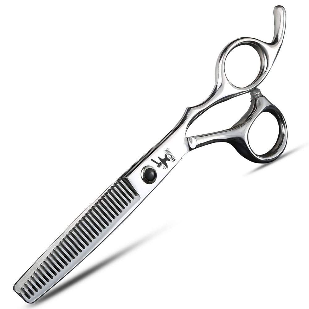 XUANFENG 6 inch Professional Barber Scissors JP440C Steel Hair Cutting Scissors and thinning Scissors, a Variety of thinning Scissors (thinning 10-15%)