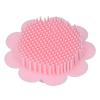 Baby Bath Brush Soft Silicone Massage Brush for The Shower in The Shape of a Sunflower (Pink) view 1
