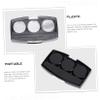 LABRIMP Aluminum Eyeshadow Pans 10pcs Empty Eyeshadow Palette Box Bulk Trays for Diy Makeup Portable and Leakproof view 2