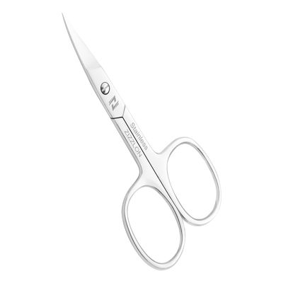 ZIZZLON Eyebrow Scissors for Women - Facial Hair Small Grooming Scissors for Men and Women  Professional Stainless Steel Scissors for Eyebrows, Nose Hair, Mustache, Beard, Eyelash, Dry Skin