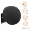 Mikinona 4pcs Mushroom Makeup Puff Dual-use Beauty Sponge for Liquid Foundation Soft Cosmetic Applicators for Makeup Application Travel-friendly Design Black view 2