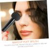 Mikinona 4pcs Mushroom Makeup Puff Dual-use Beauty Sponge for Liquid Foundation Soft Cosmetic Applicators for Makeup Application Travel-friendly Design Black view 3