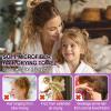 MADHOLLY Microfiber Hair Towel for Kids Gift - Soft Super Absorbent Rapid Drying Hair Towel Wrap Turban for Girls Women with Button, Anti-Frizz for Thicker Curly Long Hair, 2Pack view 3