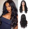13x6 Lace Front Wigs Human Hair Body Wave Lace Front Wigs Human Hair 14 Inch Unprocessed Virgin Human Hair Wig Nature Color view 1
