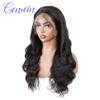 13x6 Body Wave Lace Front Wigs Human Hair Glueless Wigs 16 Inch Brazilian Human Hair Wigs Nature Color Human Hair Pre Plucked with Baby Hair view 2