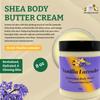 Black Lavish Essentials Ultra-Soft Shea Body Butter, Dry Skin Cream for Radiant Moisturized Skin, Natural Hydrating Body Lotion with Aloe Vera, Argan Oil, Rosehip Oil, (Vanilla Lavender, 8oz) view 2