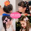 ONECOCOA Hair Accessories Set for Girls: Jewelry Box, Hair Clips, Barrettes, Ties, Bows - Teen Girl Gift for Ages 4-12 (Pink) view 2