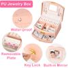 ONECOCOA Hair Accessories Set for Girls: Jewelry Box, Hair Clips, Barrettes, Ties, Bows - Teen Girl Gift for Ages 4-12 (Pink) view 4