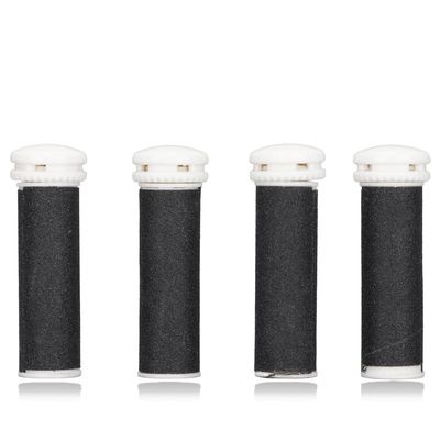 4pcs Replacement Roller Electric Foot File Grinding Tool Replacement Head Reusable Electric Pedicure Accessories for Feet Pedicure Tool