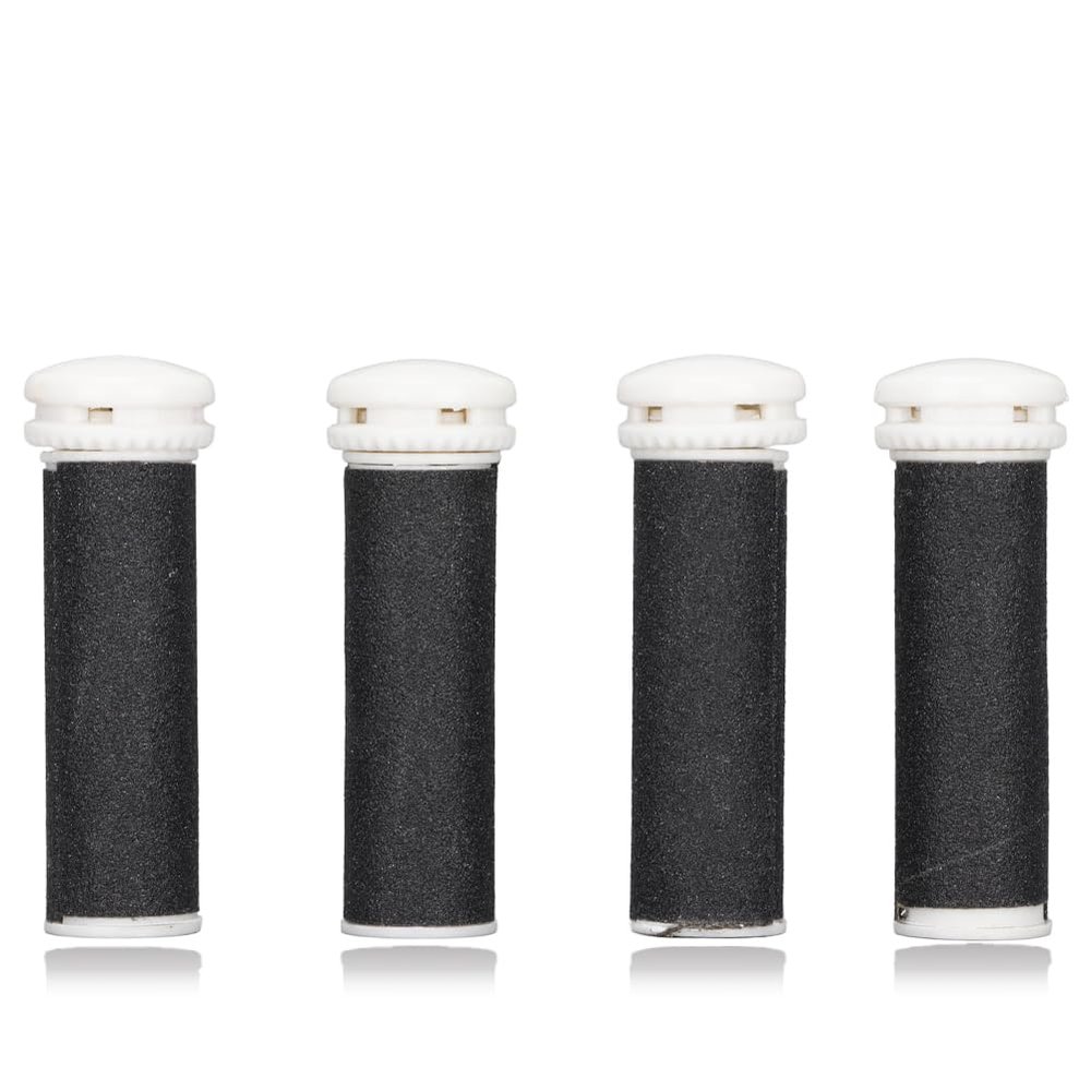 4pcs Replacement Roller Electric Foot File Grinding Tool Replacement Head Reusable Electric Pedicure Accessories for Feet Pedicure Tool