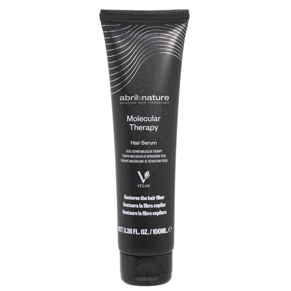abril et nature - Professional Hair Serum Molecular Therapy - For Damaged, Chemically Treated, or Aging Hair - Repairs, Restructures, and Fills the Hair Fiber - Leave-In - 100 ml