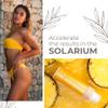 COCOSOLIS ANANAS Tanning Bed Lotion Accelerator - Organic Tanning Lotion with vitamin E & Pineapple Scent  Tanning Oil Enhancer For a Rich Chocolate Tan - Nourishing Body Lotion (6.76 fl oz) view 3
