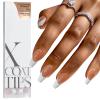BTArtboxnails French Gel Nail Tips - French Tip Press on Nails Brown Medium Coffin XCOATTIPS for Nail Extensions view 1
