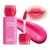 LOVB LOVB Pudding Glow Korean Lip Tint | Natural Lip Stain | Gloss to Stain | Long-Lasting & Non-Sticky | Lightweight Lip Tint | Perfect Holiday Gift for Teen Girls & Women | 0.14 oz. (03 CANDY BERRY) view 1