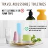 YUBIRD 10 PCS Silicone Bottle Sleeves for Travel Toiletries,Leak-Proof Covers,Cruise Essentials for Women and Men,Travel Must-Haves,Colorful Elastic Sleeves view 3