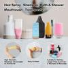 YUBIRD 10 PCS Silicone Bottle Sleeves for Travel Toiletries,Leak-Proof Covers,Cruise Essentials for Women and Men,Travel Must-Haves,Colorful Elastic Sleeves view 4