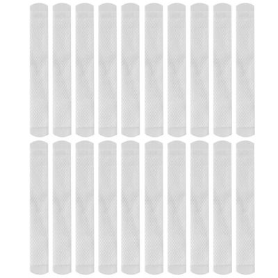 LALAFINA 20pcs Breathable Adhesive for Hats and Collars Absorbent Non-woven Sweat Liner Strips for Clothing Comfortable Absorption