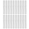 LALAFINA 20pcs Breathable Adhesive for Hats and Collars Absorbent Non-woven Sweat Liner Strips for Clothing Comfortable Absorption view 1