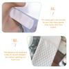 LALAFINA 20pcs Breathable Adhesive for Hats and Collars Absorbent Non-woven Sweat Liner Strips for Clothing Comfortable Absorption view 4
