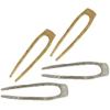 4pcs Hair Plug Hair Sticks French Pins Hair Bun Hair Holder Hair Pins for Women Hair Accessories Metal Hair Fork Bun Hair Pin Updo Hair Stick Chignon Pin Metal Hair Stick view 1