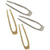 4pcs Hair Plug Hair Sticks French Pins Hair Bun Hair Holder Hair Pins for Women Hair Accessories Metal Hair Fork Bun Hair Pin Updo Hair Stick Chignon Pin Metal Hair Stick view 3