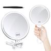 B Beauty Planet 30X Magnifying Mirror for Travel with Handle, Double-Sided 1X/30X Magnification Hand Mirror for Makeup,Travel Mirror for Desk 5 Inches view 1