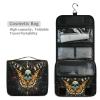 Hanging Toiletry Bag Mysterious Skull Horoscope Travel Makeup bag for Toiletries Portable Travel Toiletry Organizer Cosmetic Bags with Hanging Hook view 4