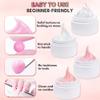 Makartt 3d Gel Nail Art Kit: All in One 3D Sculpting Builder DIY Kit Non-Stick-Hand Solid Gels UV LED Soak Off Gel Polish Painted Carving Molding Hard Gels Rhinestones Chrome Nail Art Salon Home view 4