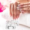 Acrylic Nail Brush Glass Dappen Monomer Dish Crystal Acrylic Nail Cup with Lid Square Liquid Powder Dappen Bowl Dish Powder Dispenser 2pcs view 2