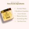 Flower Organics Besan & Curd Skin Brightening, Tan Removal Face Scrub | Exfoliate Scrub | Blackhead Remover, Whitehead Remover, Dead Skin Remover | Face Scrub For Women & Men (120ml) view 4