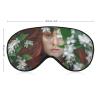 Custom Sleep Mask Personlized Eye Mask Design Your Own Picture Text Adjustable Soft Eye Masks Eyeshade Blindfold for Women Men Airplane Travel Sleeping (Style2) view 2