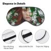 Custom Sleep Mask Personlized Eye Mask Design Your Own Picture Text Adjustable Soft Eye Masks Eyeshade Blindfold for Women Men Airplane Travel Sleeping (Style2) view 3