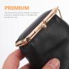 SOLUSTRE Lipstick Organizer Small Cosmetic Case Buckle Compact Square Lip Gloss Holder for Daily Use Design for Women and Valentine Day view 4