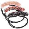 SOLUSTRE 3pcs Flower Hair Bun Maker Tool Twisted Bun Shaper for Women Girls for Yoga Dances Parties Everyday Styles Easy to Use Lightweight Random Color view 1
