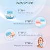 DSWINCE 2-in-1 Ice Roller for Face Skin Care Tool Personal Skin Cooling Therapy Tools, Cold Facial Ice Massager for Eye Puffiness, Migraine, TMJ Pain Relief & Minor Injury (Pink) view 4