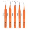 Eyelatic Volume Tweezers False Lash Application Professional Tools For Eyelash Extension Tweezers Set Orange view 1