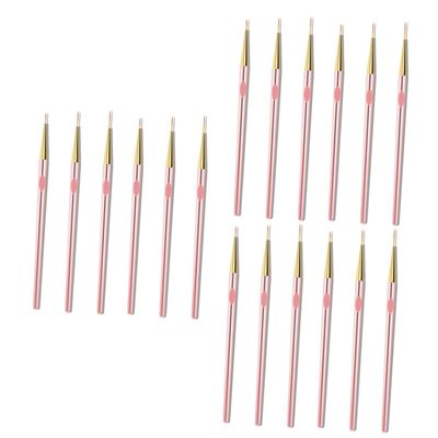 KALLORY 18pcs Nail Art Liner Pens Professional Nail Drawing and Dotting Tools for Unique Manicure Designs for Home and Salon Use