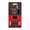 BaBylissPRO Barberology Professional FXX3RFB FX3 Black Replacement Double Foil Shaver Head with 2 Cutters view 2