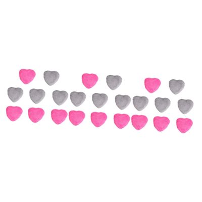 Beaupretty pcs Creative Mini Men Loose Cotton with Sponges Puffs Heart Face Puff Cosmetic Strap Shape Blending for Foundation Shaped Women Facial Makeup
