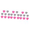 Beaupretty pcs Creative Mini Men Loose Cotton with Sponges Puffs Heart Face Puff Cosmetic Strap Shape Blending for Foundation Shaped Women Facial Makeup view 1