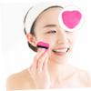 Beaupretty pcs Creative Mini Men Loose Cotton with Sponges Puffs Heart Face Puff Cosmetic Strap Shape Blending for Foundation Shaped Women Facial Makeup view 3